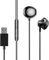 Cuffie In-Ear USB Cuffie da gioco USB con filo con microfono e controllo del volume con cancellazione del rumore per PC Windows Laptop PS4 PS5 Skype Ufficio