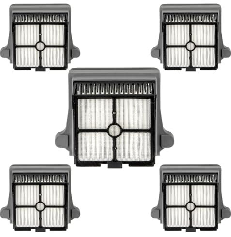 (5 pezzi) Filtri HEPA compatibili con Tineco Floor ONE S7 PRO/ONE S6 Kit filtri per aspirapolvere Smart Cordless Cordless Wet Dry, parti di ricambio 5 filtri