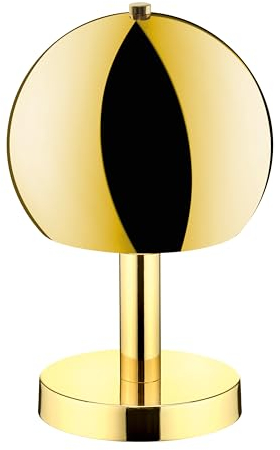 Trio Leuchten Tischleuchte Boccia 519300103, Metall Messing poliert, exkl. 1x E27