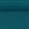 Die Stofftante Waffelpique Nelson | 0,5 m x 150 cm Meterware (petrol)