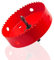 Bi-Metall Lochsäge 100MM Universal Lochbohrer HSS M42 Lochkreissäge mit Dreiecksschaft für Holz PVC Aluminium Rostfreiem Metall