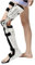Ortesis De Rodilla Articulada, Rodilleras plegables Soporte for pies Soporte ortopédico ajustable Protección después del soporte de rodilla for pierna izquierda o derecha Rodillera Estabilizador de fé