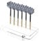 1Pcs Darthalter Dart Ständer Acryl für 18 Darts Dartpfeile Halterung Ständer Dart Displayständer Dartständer Klar für Steeldarts Softdarts Jede Art Aufbewahrung von Darts Display