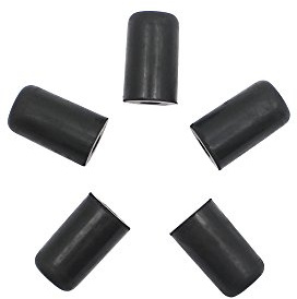 5pcs Cello End Pin Cap Gummi -Spitzen -Protektor für Cello, Anti -Slip -End -Pin -Abdeckung, die Ihrem Konserviert Werden