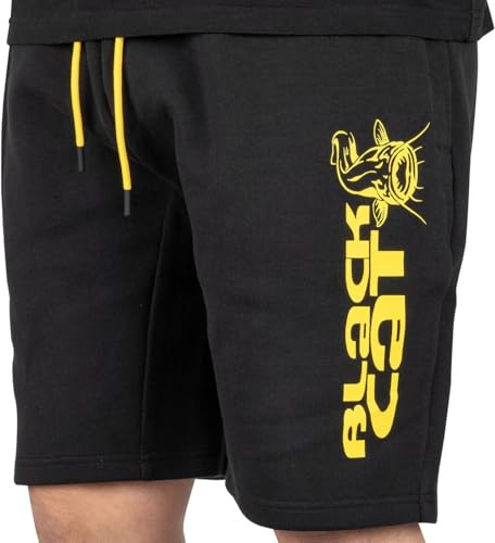 Black Cat Black Jogger Shorts - Angelhose