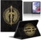 Tablet Coque pour Fire HD 10 2017/Fire HD10 2019 10.1'', Animé Aesthetic The Legend of Zelda Manga Motif Housse de Anti-Collision Protection en Cuir PU Flip avec Fonction Support Anti TPU