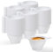 Maxi Products - 700 Tazas de Café Reutilizable Blanca - 170 cc (6 oz) - Vasos Desechables - Perfecta para Catering, Oficinas y Eventos - Ideal para Hostelería - EXTRA RESISTENTE