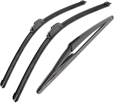 Car Front Window Wiper Blade For N&issan For Juke F15 07.2010-2019 Front Rear Wiper Blades Brushes Cutter J Hook