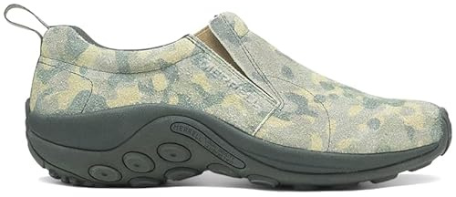 Merrell Men's Jungle Leather Slip-On Shoe, Coyote Camo, 7 UK