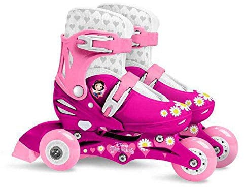 STAMP J100830 - ROLLERS INLINES / TRISKATES Einstellbar 2 in 1 - Sizes 27-30 - PRINCESS DISNEY