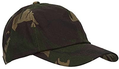 WALKER AND HAWKES Unisex Baseball-Kappe aus gewachster Baumwolle - Einheitsgr��e - Tarnmuster