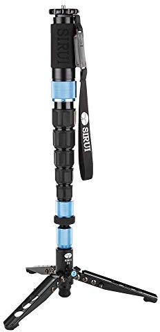 SIRUI P-326SR Einbeinstativ mit Standspinne (20° neigbar, 360° drehbar, Carbon)