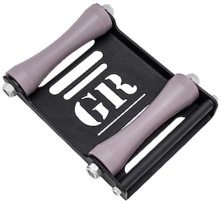GRAND PITSTOP Motorcycle Wheel Cleaning Stand - Paddock Stand Replacement - Wheel Roller Stand for tire Cleaning & Chain Lubrication - GRoller Large (Bikes < 600 lb)