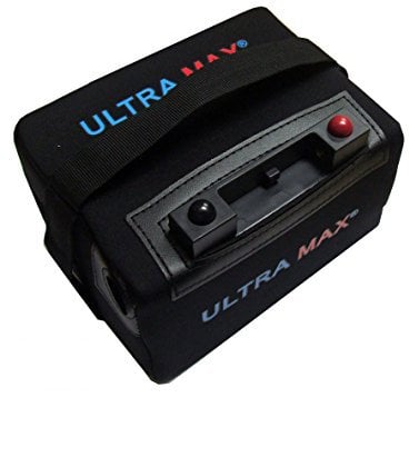 12V 18AH, 18 HOLE LITHIUM GOLF TROLLEY BATTERY FITS POWAKADDY WITH BAG & CHARGER