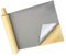 Selbstklebender Samt für Schmuckschublade, Aufbewahrungsbox-Futter, selbstklebender Stoff, beflockter Stoff, 45 x 254 cm (Space Gray)