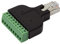 Faconet Terminal Adapter RJ45 auf Block 8-Pin Ethernet Converter LAN Netzwerkstecker