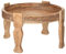 Atmosphera - Couchtisch Gypsy - Mangoholz D. 75 cm - Kastanienbraun