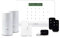 Avidsen HomeSecure Allarme Connesso WIFI / GSM senza Fili - 2 Rilevatori di Movimento, 1 Rilevatore per Porte e Finestre, Telecomandi e Badge RFID, Compatibile Alexa e Google Home