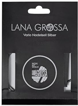 Lana Grossa Nadelseil Vario Stahl | extrem flexibel & langlebig | fast nahtloser Übergang zur Nadel | 100cm
