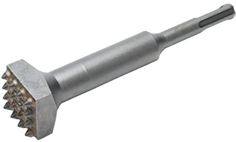 Electric Breaker Hammer Bits, Standard Size Bushing Head 40Cr Steel Flower Hammer Drill Bit for Concrete Polishing, Chiseling Stone Walls