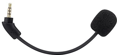 Microfono di gioco sostitutivo per cuffie HyperX Cloud Revolver su PS4 PS5 Xbox One PC, microfono a braccio staccabile da 3,5 mm