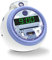 Metronic 477344 - Radio Reloj Despertador Digital para niños, con Reloj proyector Techo para Leer la Hora, diseño Infantil Iceberg con Animales, Doble Alarma Radio FM, Toma USB
