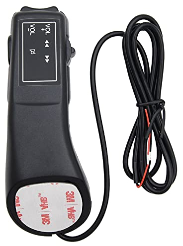 KAOLALI Telecomando Volante per Auto, Universale Intelligente Controller Volante per DVD GPS Musica Radiofonica, Navigazione Telecomando Radio Controller Volante per Android