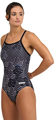 ARENA Kikko Pro Performance Badeanzug Damen Lightdrop Back, Farbe:Schwarz, Größe:42
