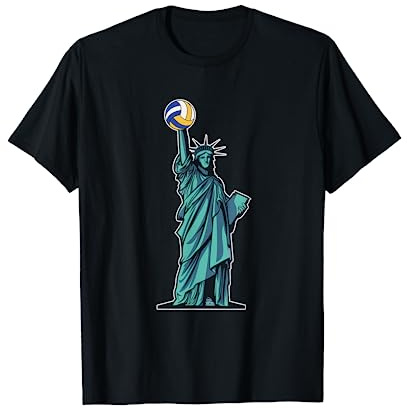 Volleyball Usa Beachvolleyball - Vball Spieler Volleyballer T-Shirt