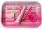 Elements Pink Rolling Tray Set - Kingsize Papers - Tips + More