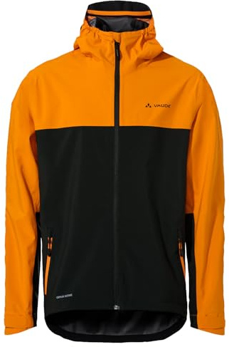 VAUDE Moab Regenjacke für Herren, wasserdicht – Kurkuma – Gr. XXL