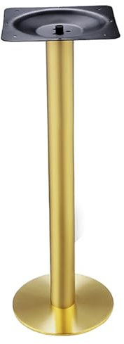 Pieds Métal Pieds de Table de Bar de Salle à Manger,Base de Bureau Style Industriel Moderne,Pieds de Meubles,Jambes de Support Bricolage pour Plans de Travail,Personnalisée (90cm,Gold)