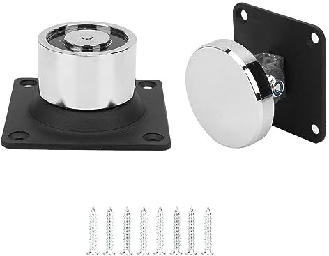 Electromagnetic Door Holder, Flush Mount Magnetic Door Holder, Fire Door Holder, Electromagnetic Door Holder for Residential, Commercial and Public Area Doors,1.3lb Strong Suction