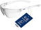 Dräger Schutzbrille X-pect 8320 | Leichte Sicherheitsbrille mit großem Sichtfeld | Für Baustelle, Werkstatt, Fahrrad-Fahren, Joggen | Klar, Kratzfest und beschlagfrei | 1 St.