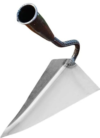 Jubilofex Gartenhacke, Blumenpflanzwerkzeug und dreieckige Hacke, Mehrzweck-Hacke für Bodenvorbereitung, Beete und Landschaftsbau