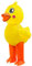 Goenb Aufblasbare Ente Kostüm Für Kinder, 3D Entchen Aufblasen Kostüme Lustige Tier Outfit Für Party Cosplay (Adult)