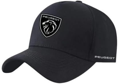 MINGFU Baseballmütze für Peugeot Traveller L3 2016-2024 2024-, mit Auto Logo Baseball Cap für Herren Damen Zubehör, Mütze Basecap Verstellbar,D-2