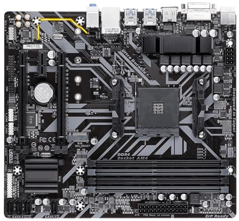 GA-B450M DS3H AM4 3/5/7/9 1ème 2ème 3ème USB3.1 M.2 B450 Carte Mère