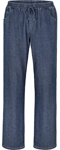 Jan Vanderstorm Herren Schlupfjeans Daan | Denim | Elastikbund | 100% Baumwolle | große Größen L-7XL