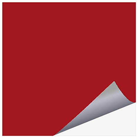 timalo® Fliesenaufkleber für Küche und Bad – alle Fliesen und Größen | 9.8 x 9.8 cm (36 Stück) dunkelrot (glänzend)