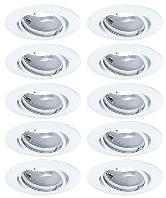 Paulmann EBL 93400 Base LED Einbauleuchte rund max. 10 Watt Einbaustrahler Weiß matt Einbaulampe Metall Deckenspot GU10