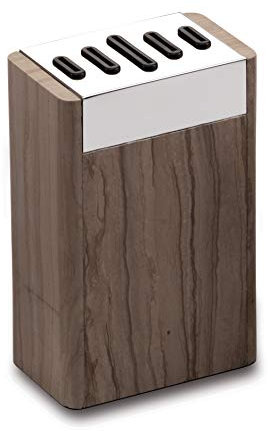 Grunwerg HS-05GY Knife Block, High, Grey