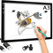 Led Licht Pad A3,Ultradünn leuchtplatte,Type-C Schnittstelle Leuchttisch,mit Timing-Funktion einstellbare Helligkeit und Farbtemperatur,USB-Kabel,light pad für diamond painting, zeichnen,Skizzieren