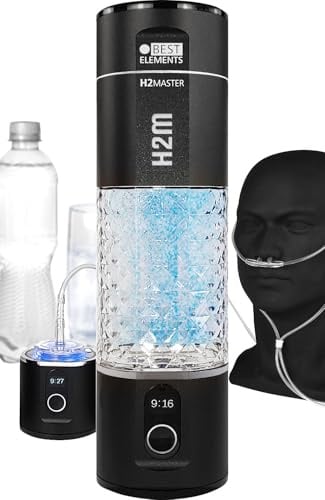 Wasserstoff-Flasche H2Master XL mit Inhalationsfunktion, Wasserstoff-Booster