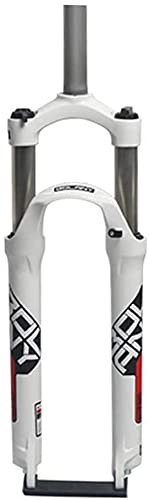 Mechanische Schultersteuerungsgabel,Mountainbike-Gabel,Scheibenbremse,Aluminiumlegierung-Federgabel,105Mm Hub(Color:Red;Size:26inch)