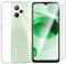 Tsinwe Hülle + 2 Pcs Panzerglasfolie für Realme C35, Weich Transparent Silikon Handy Hüllen [Stoßfest Kratzfest] [Shock Absorption Schutzhülle] & Schutzfolie Protector Film
