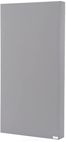Bluetone Acoustics Studio Spectrum - Schallabsorber Premium - Akustikplatten - Akustikpaneele (100x50x10cm, Silber)