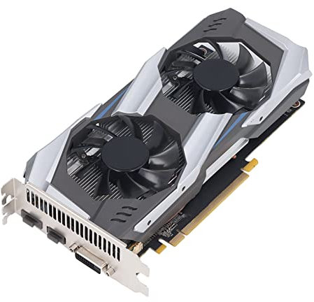 GTX1060 Carte Graphique de Jeu 3 Go GDDR5 Carte Graphique de Jeu 192 Bits avec Double Ventilateur de Refroidissement Carte Graphique HDMI DVI DP à Faible Bruit pour PC de Jeu