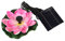 VBESTLIFE Pompe à Eau Solaire Fleur de Lotus, Fontaine de Bain D'oiseau Solaire Flottante D'aménagement Paysager pour étang à Poissons Jardin Patio Aquarium 1.4W
