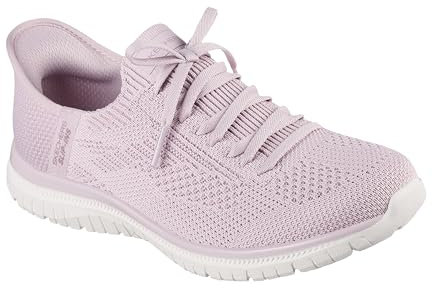 Skechers Divinity, divinità Virtue Donna, Lavanda Knit, 36 EU